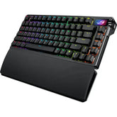 Asus Rog Azoth Extreme 75% Wireless Mechanical Gaming Keyboard with ROG NX Snow Linear Switches and Color OLED Touchscreen